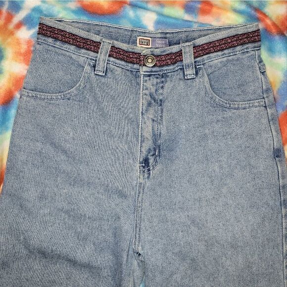 Faded Glory Felicia Floods Denim Capri 100% Cotton - Picture 9 of 9
